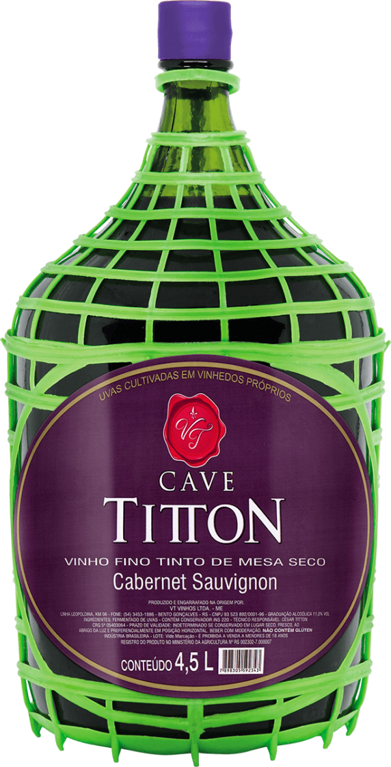 Foto do vinho Vinho Fino Tinto Seco Cabernet Sauvignon 