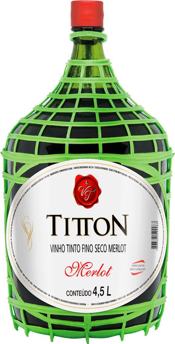 Foto do vinho Vinho Fino Tinto Seco Merlot 