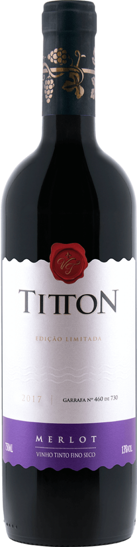 Foto do vinho Vinho Fino Tinto Seco Merlot 
